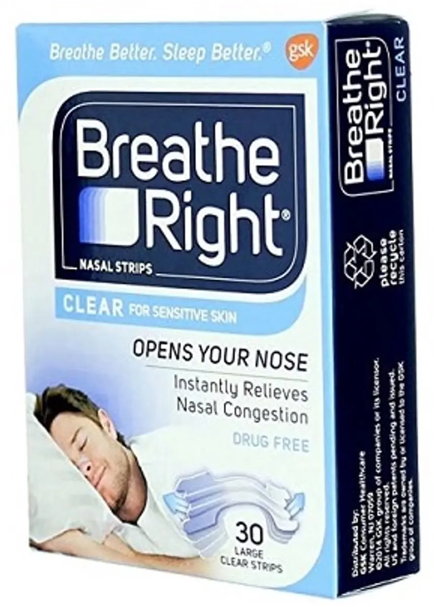 Breathe Right Nasal Strips Large 30 Stuks