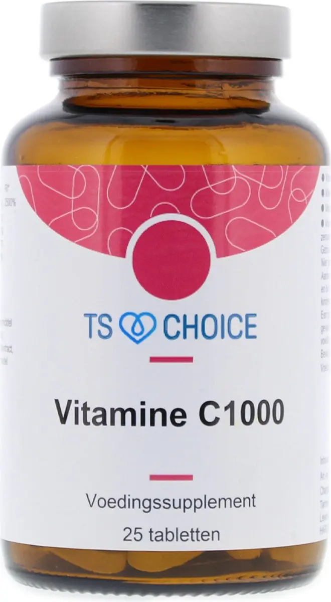 TS Choice Vitamine C 1000mg - 25 Tabletten