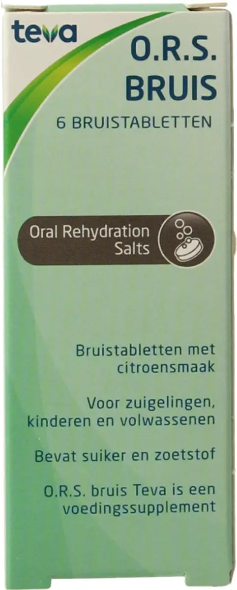 Teva ORS Bruis 6 Tabletten