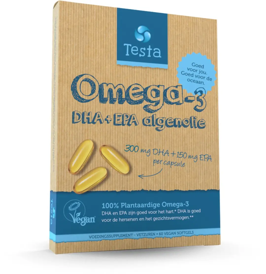 Testa Omega-3 Algenolie 60 Capsules