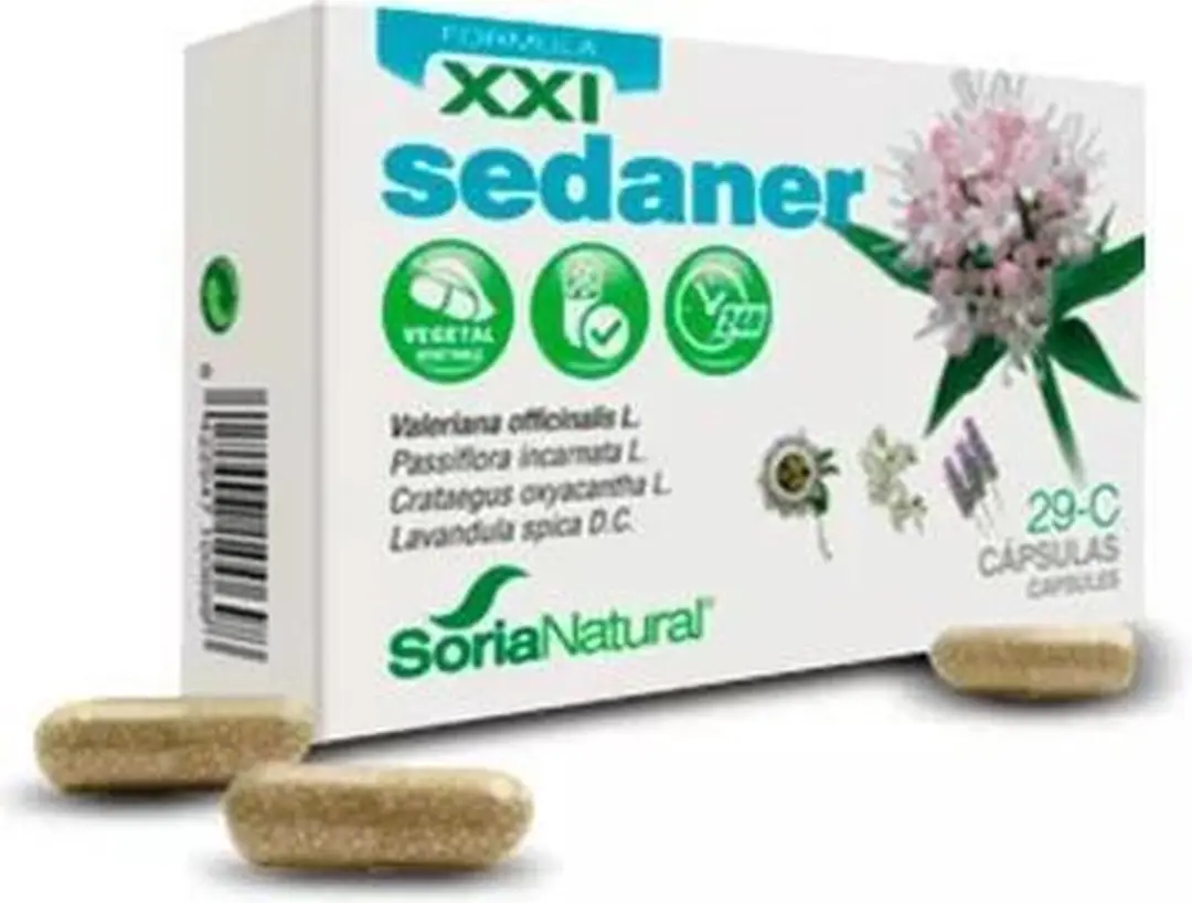 Soria Natural Sedaner XXI 29-C Capsules - 30 Stuks