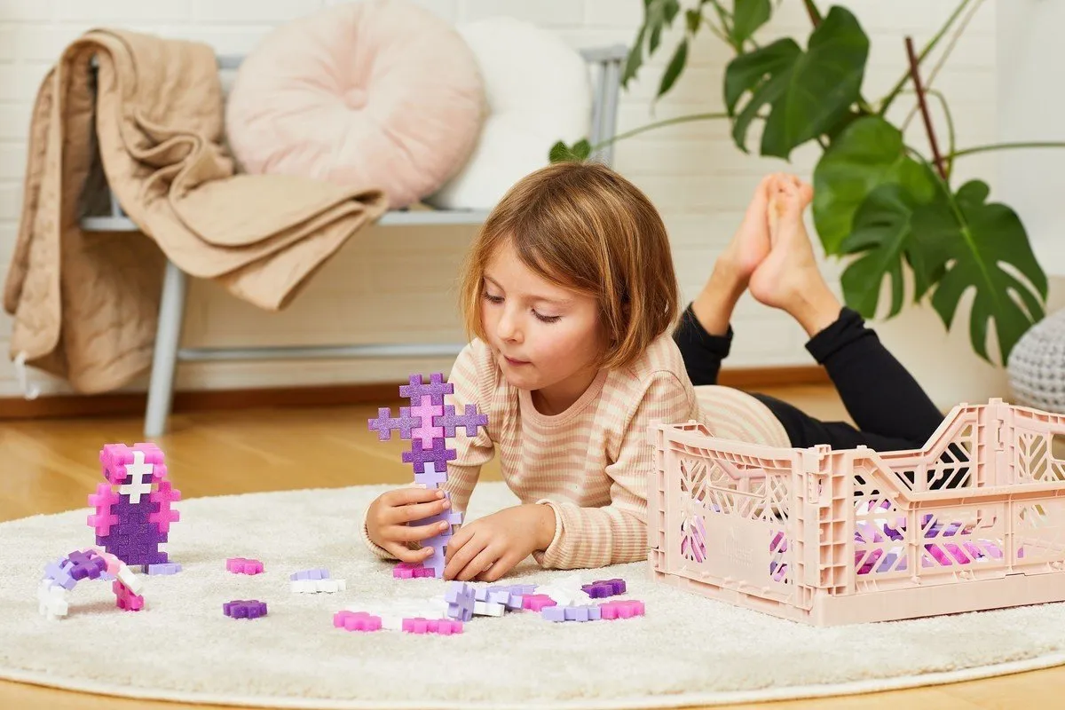 Plus-Plus BIG Tube Glitter Bouwset 15-delig