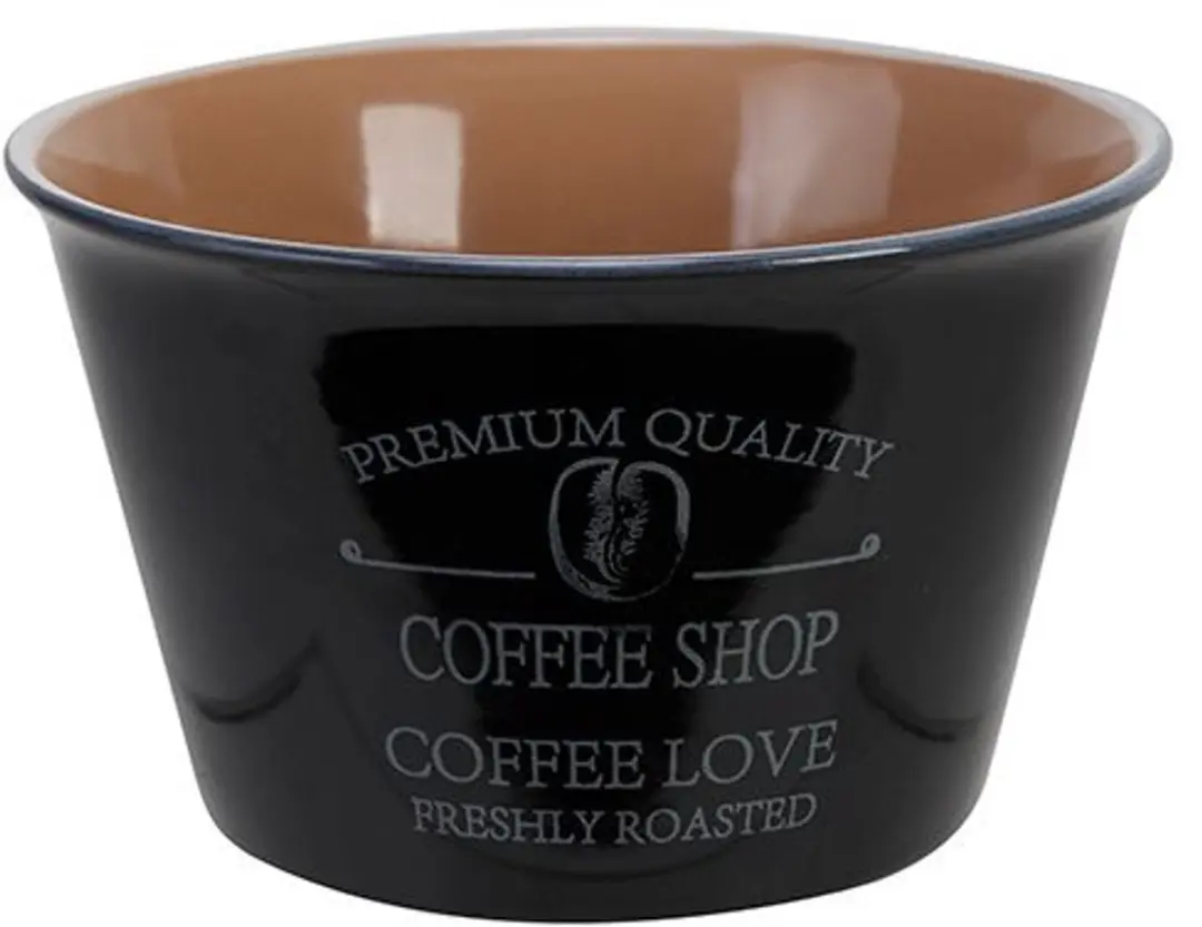 Desayuno Bowl 50cl D13xh7,8cm Black