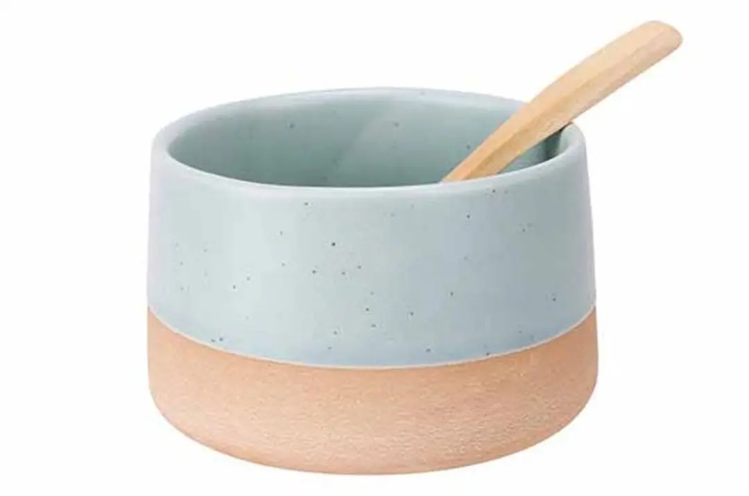 Dela Set Bowl Blauw Met Lepel D9,5xh5,5cm