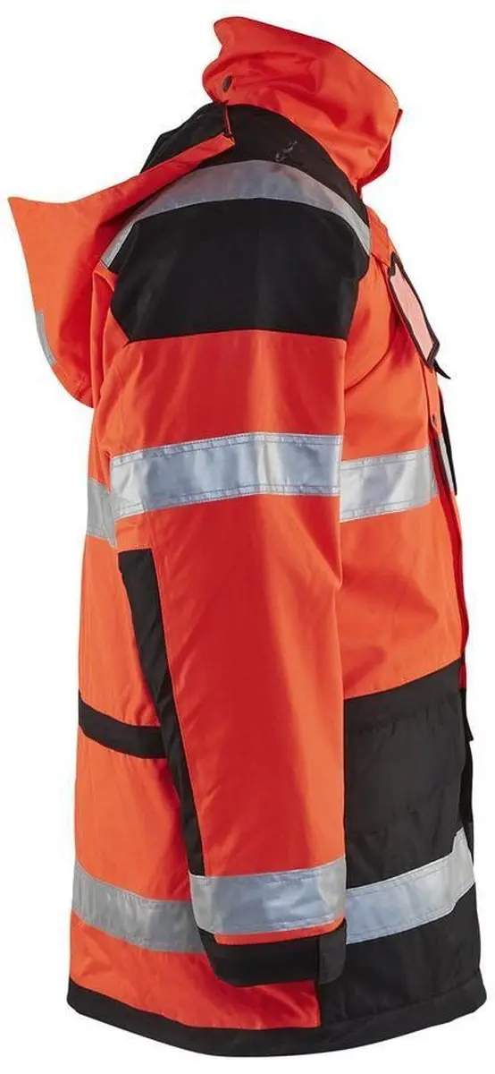 Blåkläder 4426-1997 Parka - High Vis Rood/Zwart - S