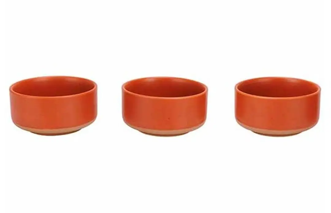 Cosy&Trendy Dela Bowl Set 3-delig Terracotta