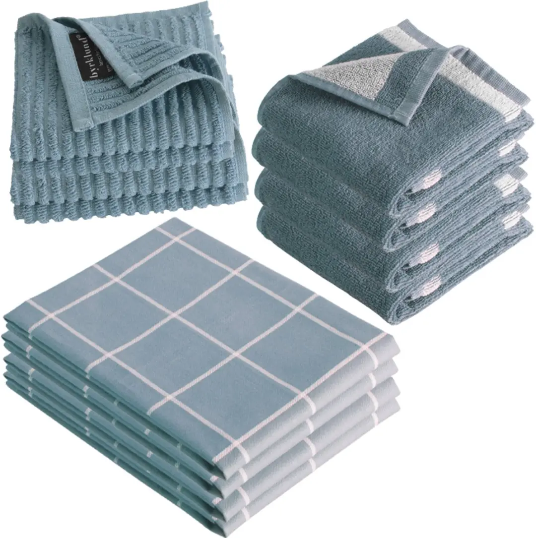 BYRKLUND Keukenset Clean & Dry Blauw