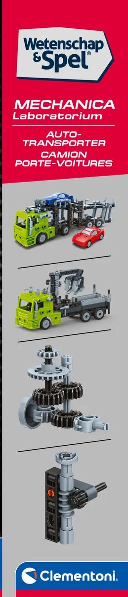 Clementoni Mechanica Autotransporter - 190 Delen - Groen - afbeelding 5 van 6