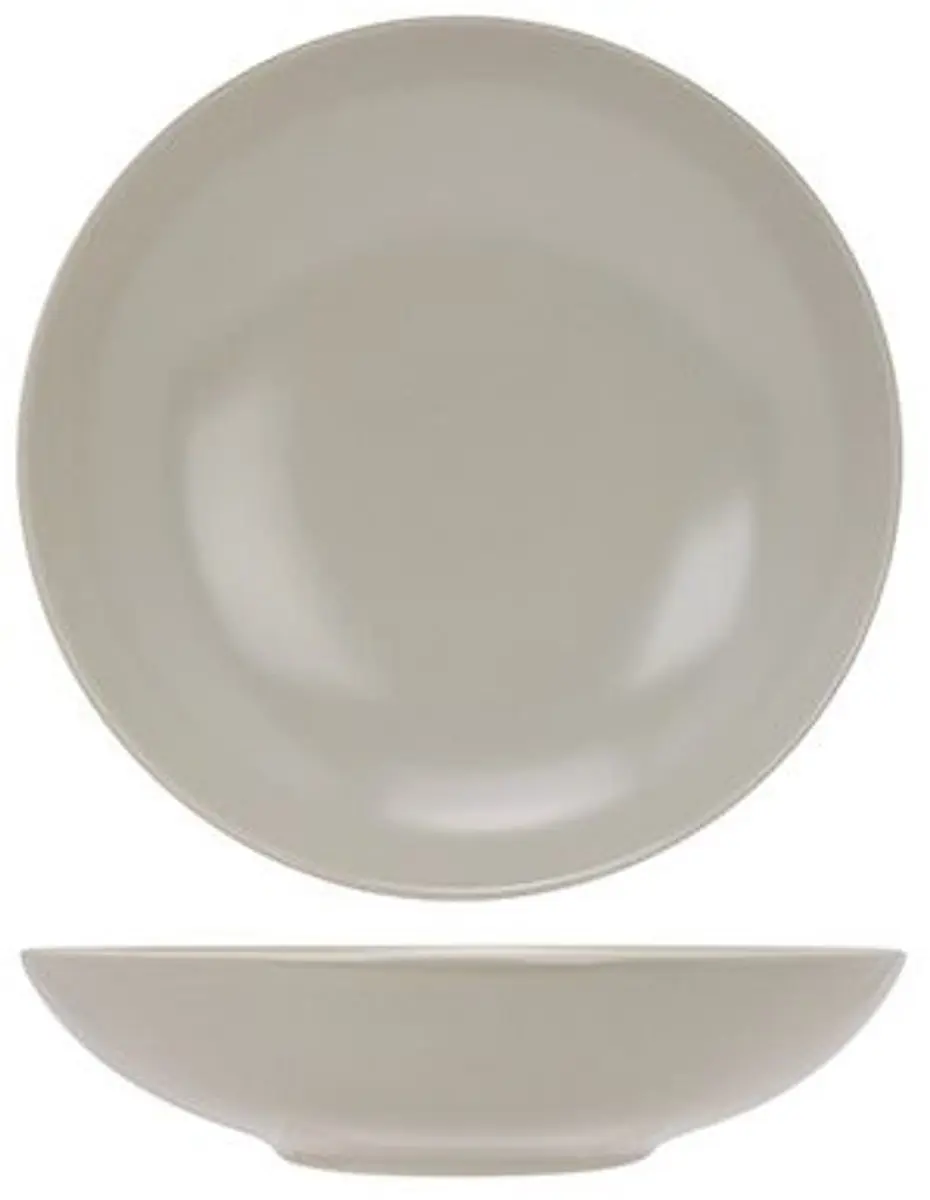 Venus Ivory Mat Diep Bord D21xh5cm