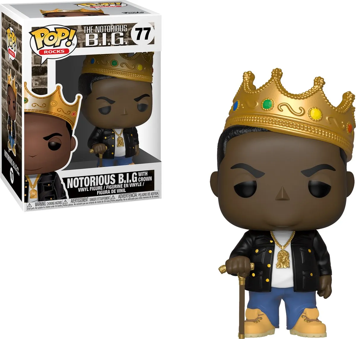 Funko Pop! Rocks Notorious B.I.G. #77 Verzamelfiguur