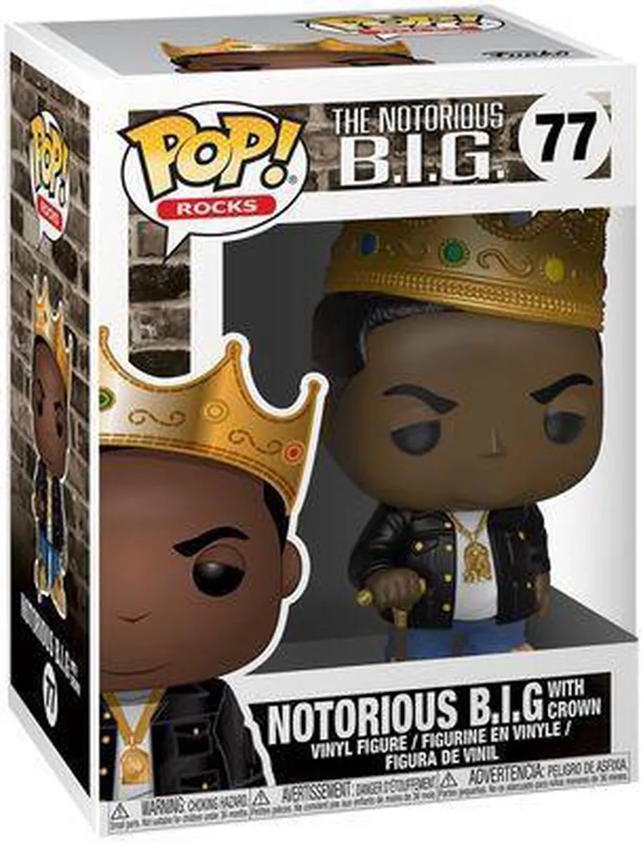 Funko Pop! Rocks Notorious B.I.G. #77 Verzamelfiguur - Multi