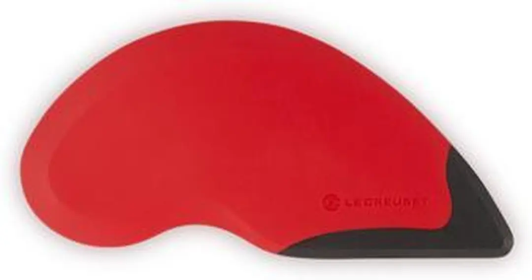 Le Creuset Silicone Pannenschraper 19.1cm - Rood/Zwart - afbeelding 2 van 2