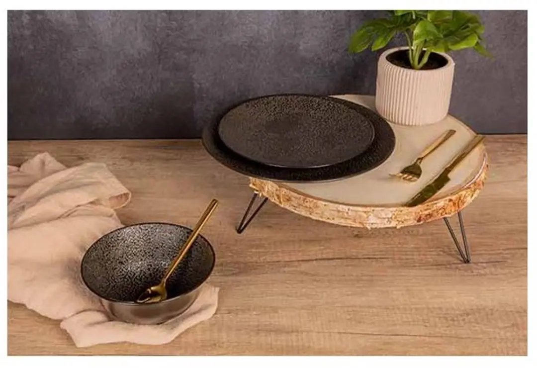 Cosy&Trendy Candy Black Dinnerset 18-delig