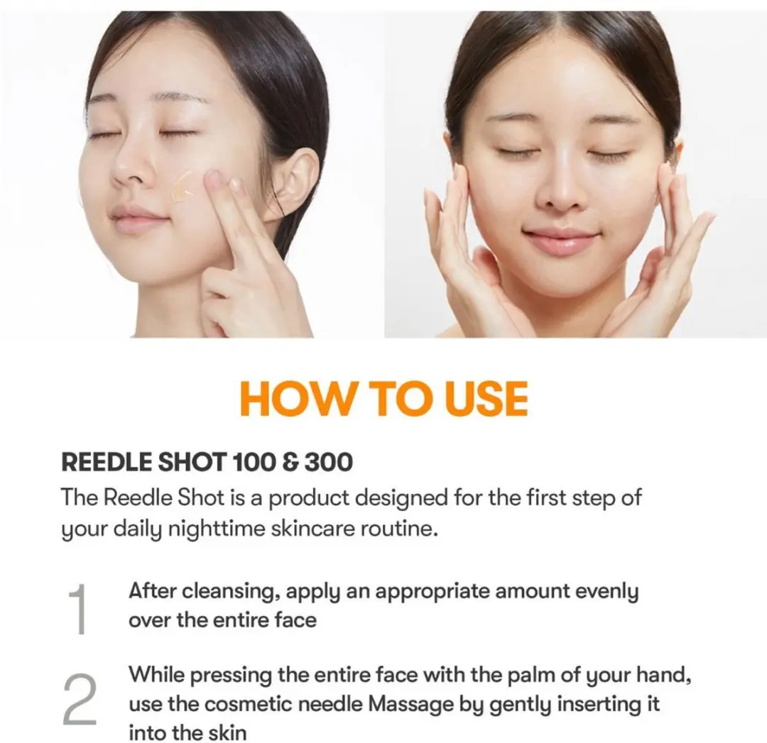 VT Cosmetics Vita-Light Reedle Shot 100 - 2ml x 10 - Goud