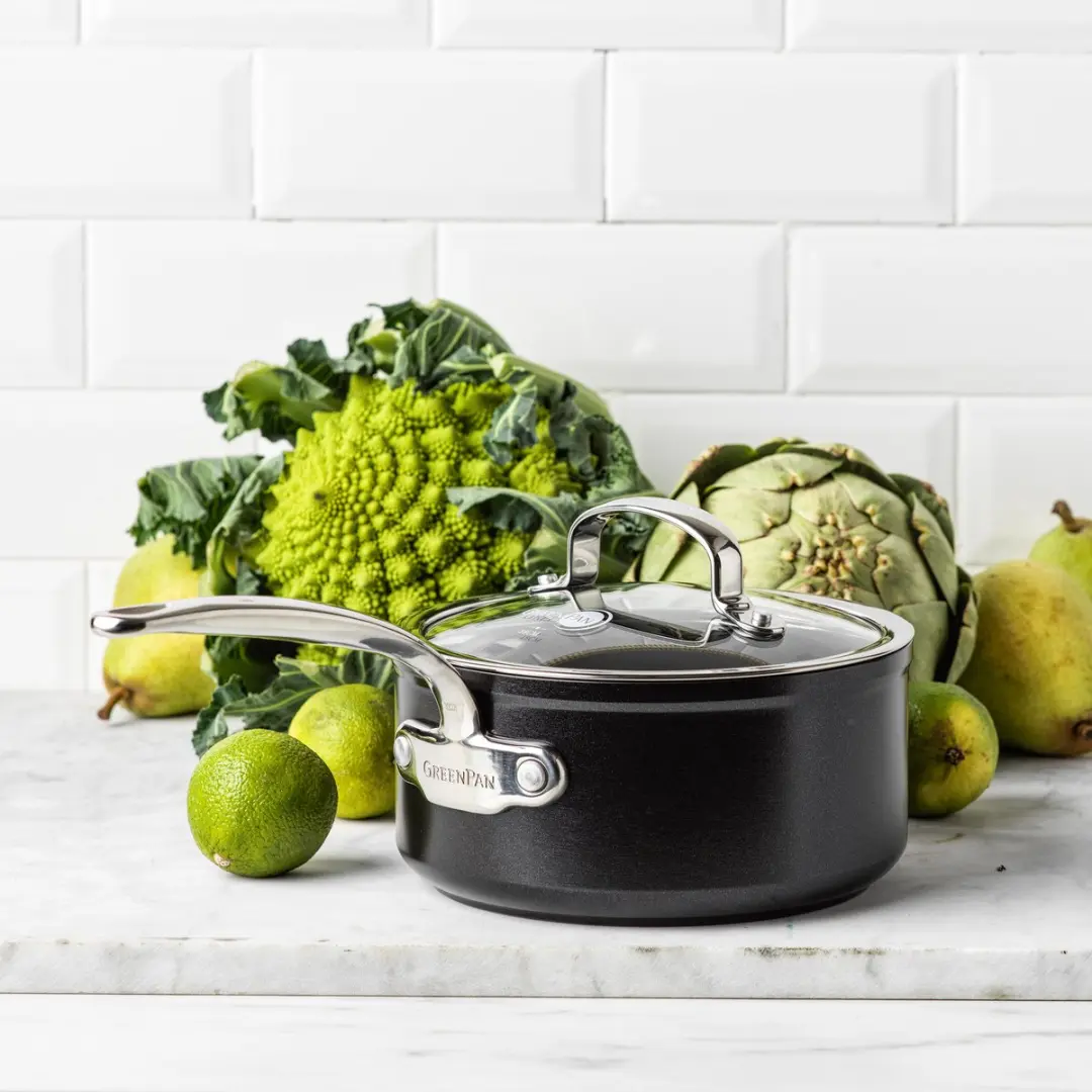 GreenPan Barcelona Pro Sauspan 20cm - 3L - PFAS-vrij - Zilver