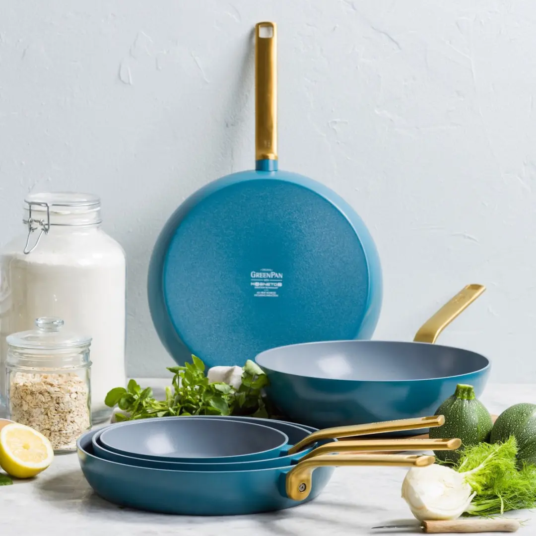 GreenPan Evo Koekenpan 28cm - Blauw