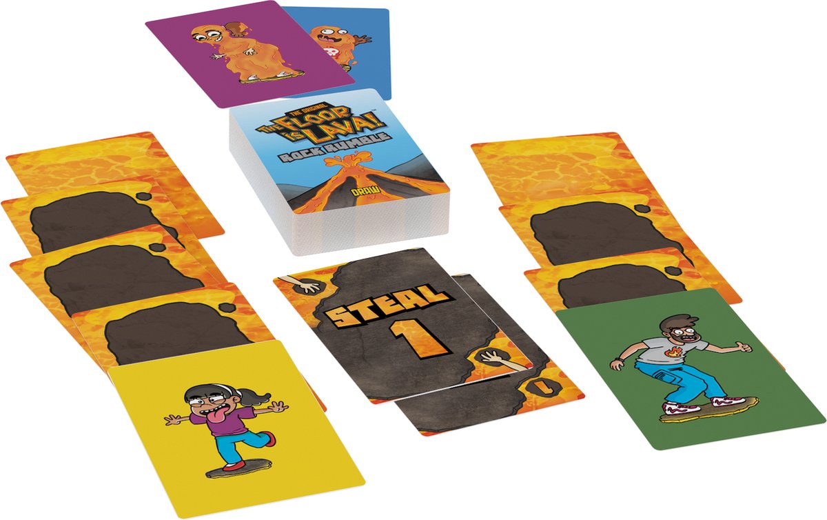 Goliath The Floor Is Lava - Rock Rumble Kaartspel - Actiespel