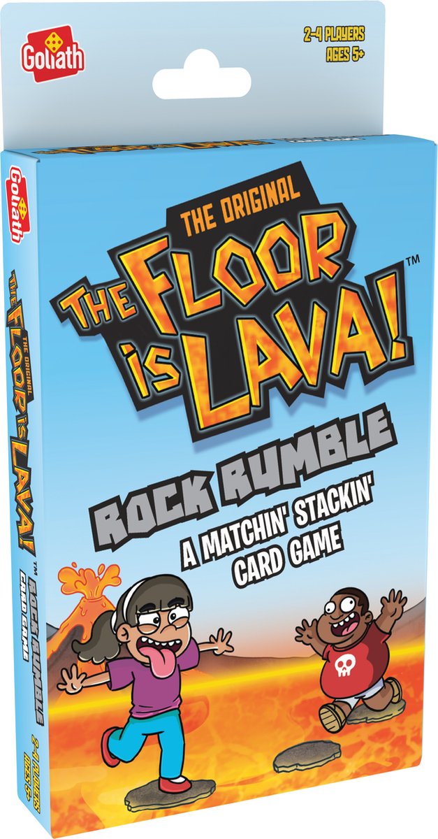 Goliath The Floor Is Lava - Rock Rumble Kaartspel - Actiespel