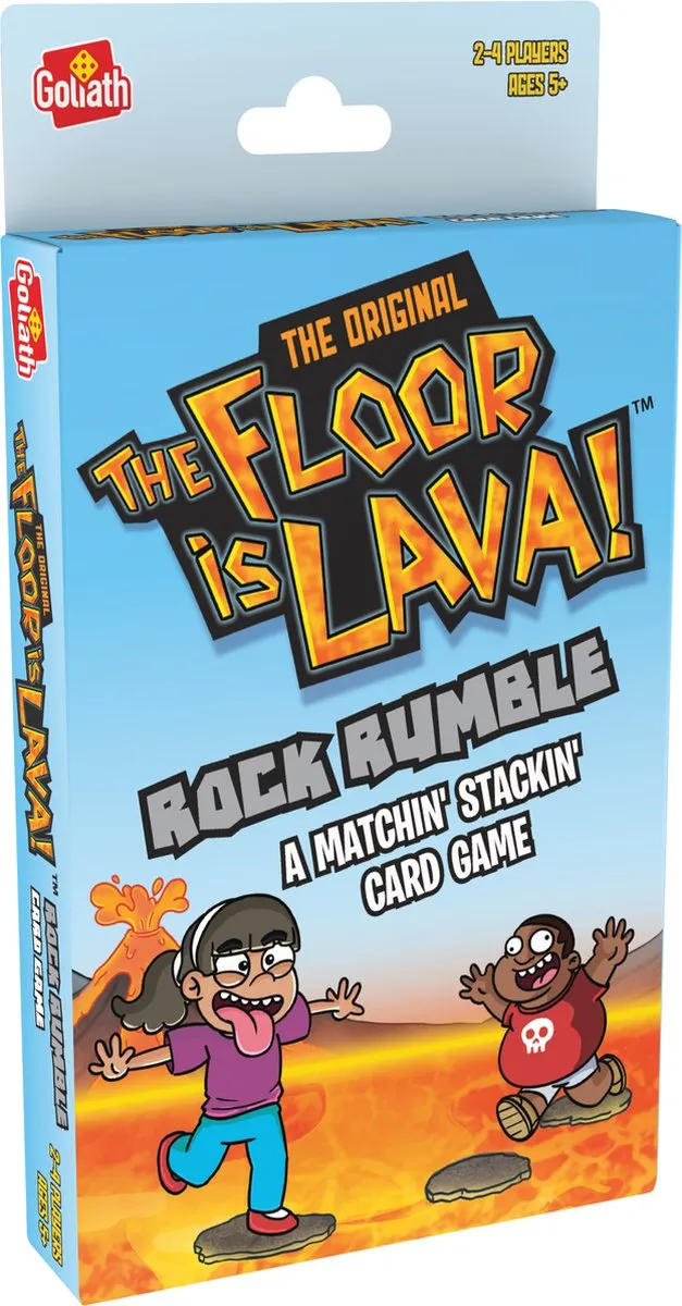 Goliath The Floor Is Lava Rock Rumble Kaartspel - 2-4 Spelers