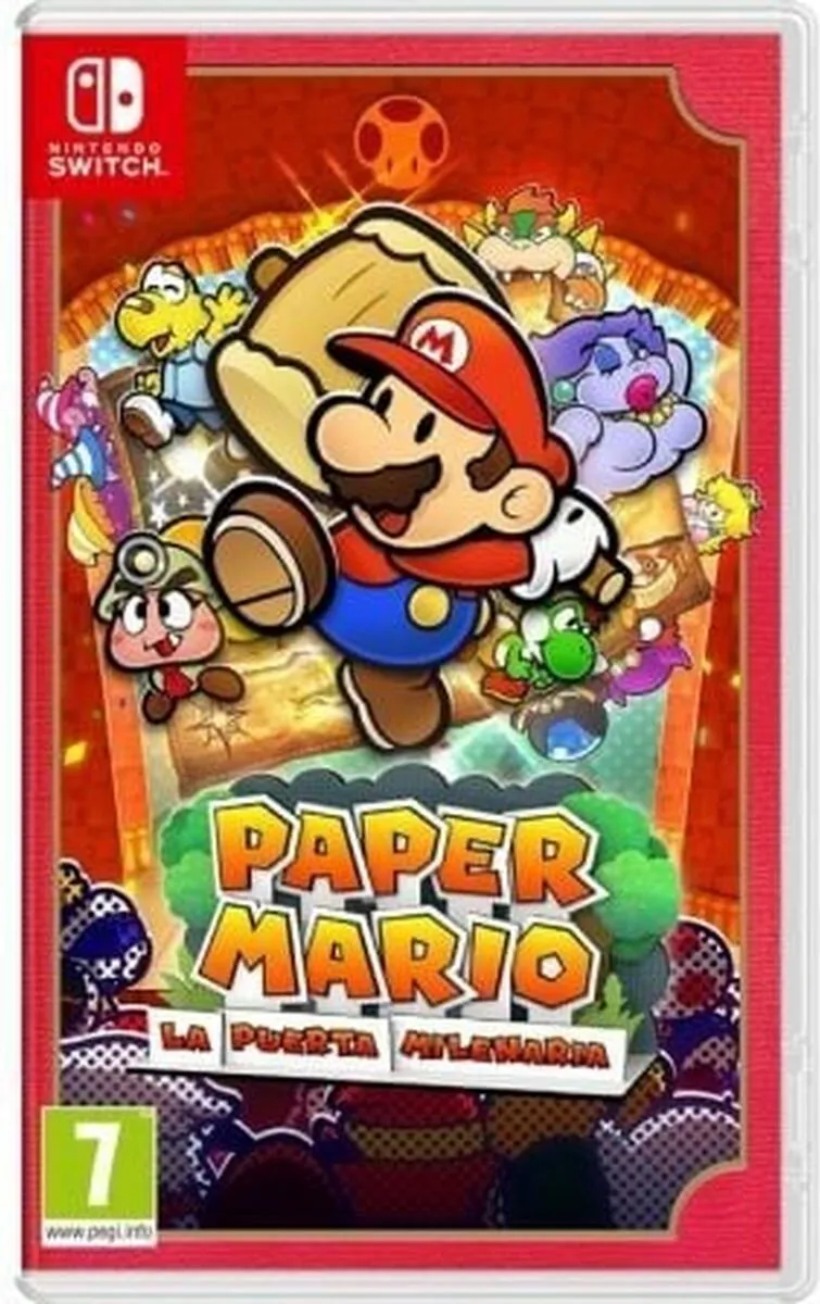Nintendo Switch Paper Mario TTYD Transparant
