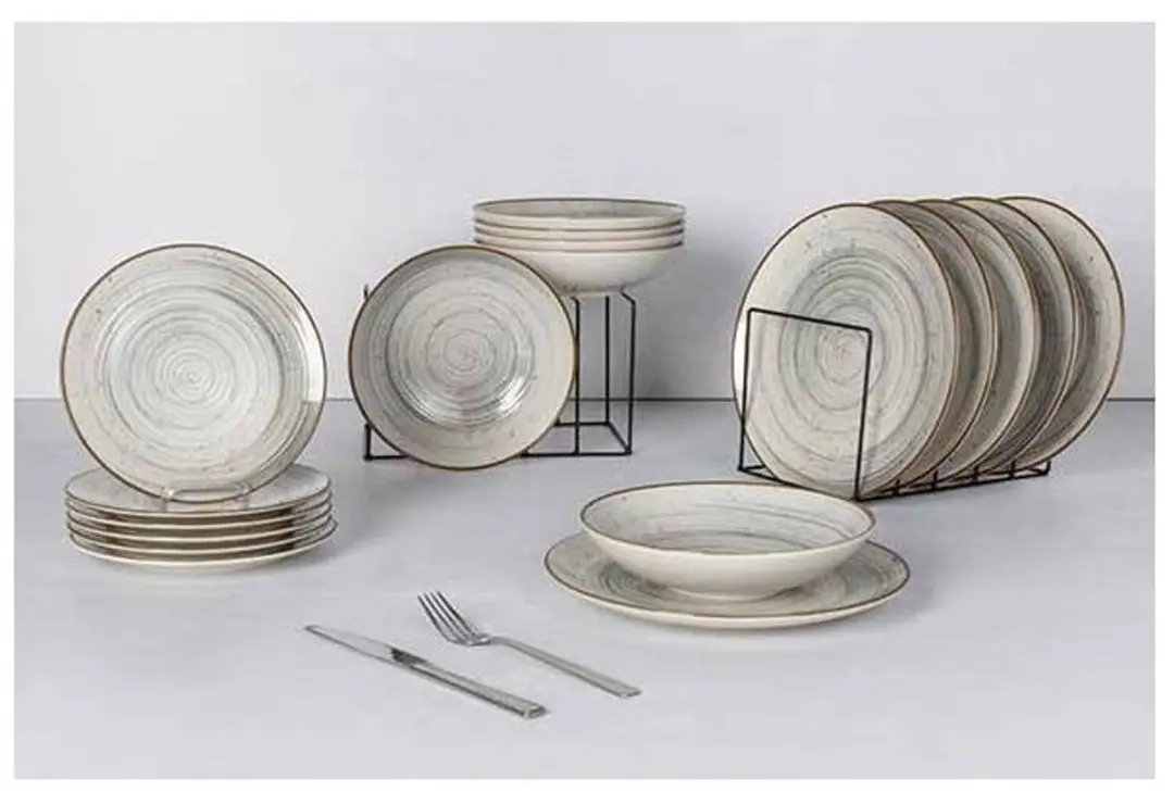 Sintra Dinnerset Blauw 18 Dlg