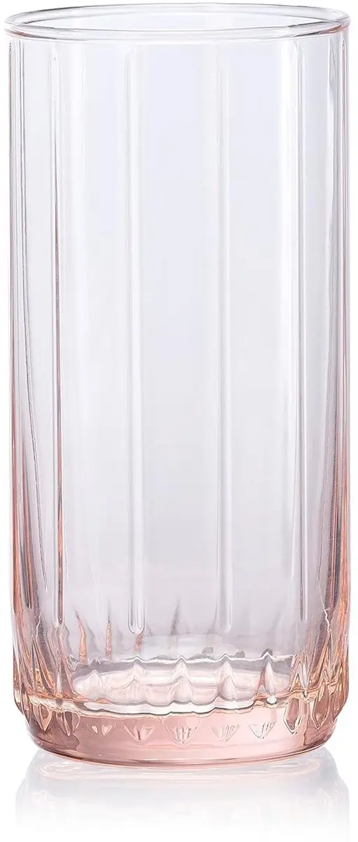 Pasabahce Leia 420765 Roze Longdrinkglas