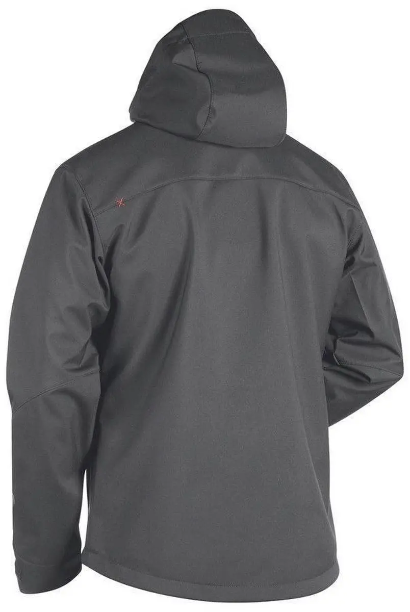 Blåkläder Softshell Jack 4949-2517 - M - Donkergrijs/Rood