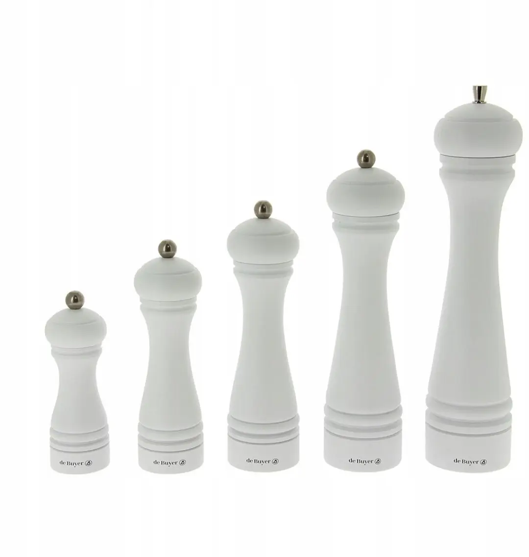 DeBuyer JAVA Pepermolen 18cm - Wit