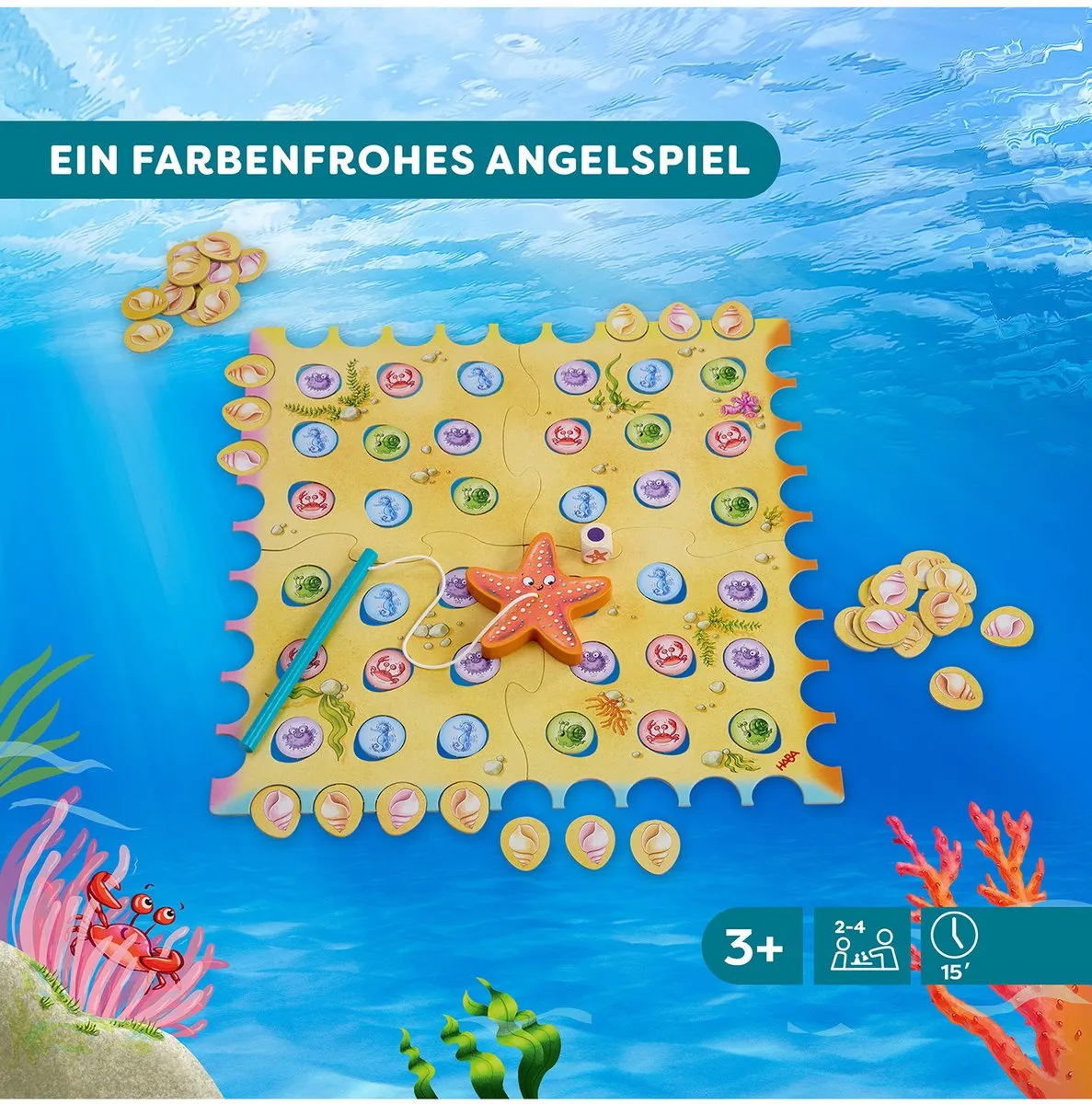 Haba Sebastian Seastar Bordspel - 2-4 Spelers