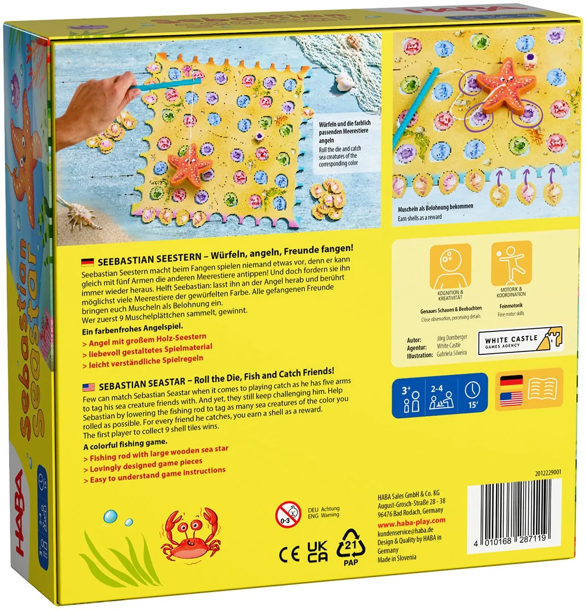 Haba Sebastian Seastar Bordspel - 2-4 Spelers