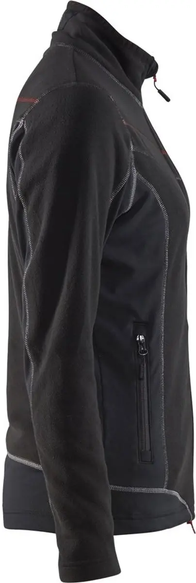 Blåkläder 4924-1010 Dames Microfleecevest - Zwart L