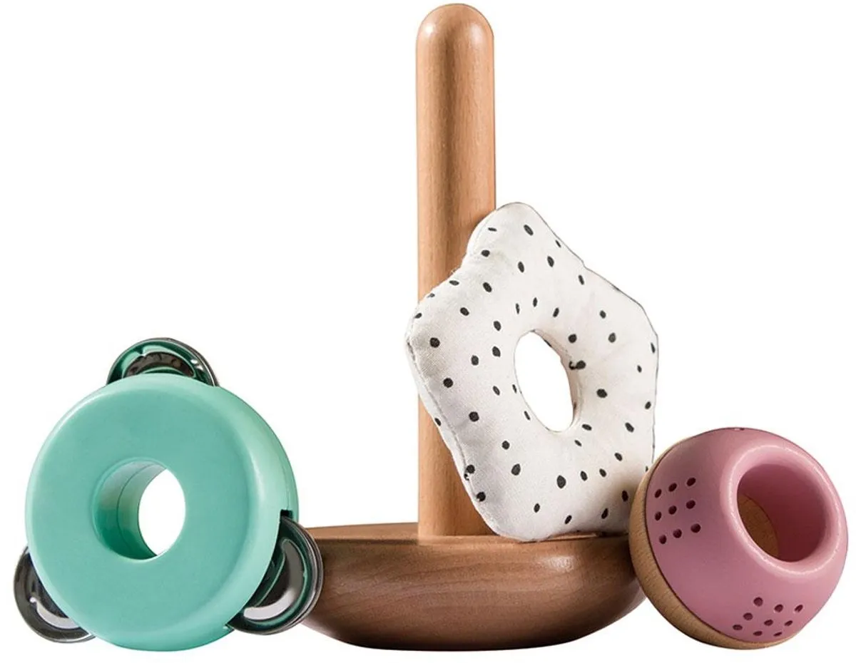 Hape Stapeltoren Stina E8502B - Veelkleurig