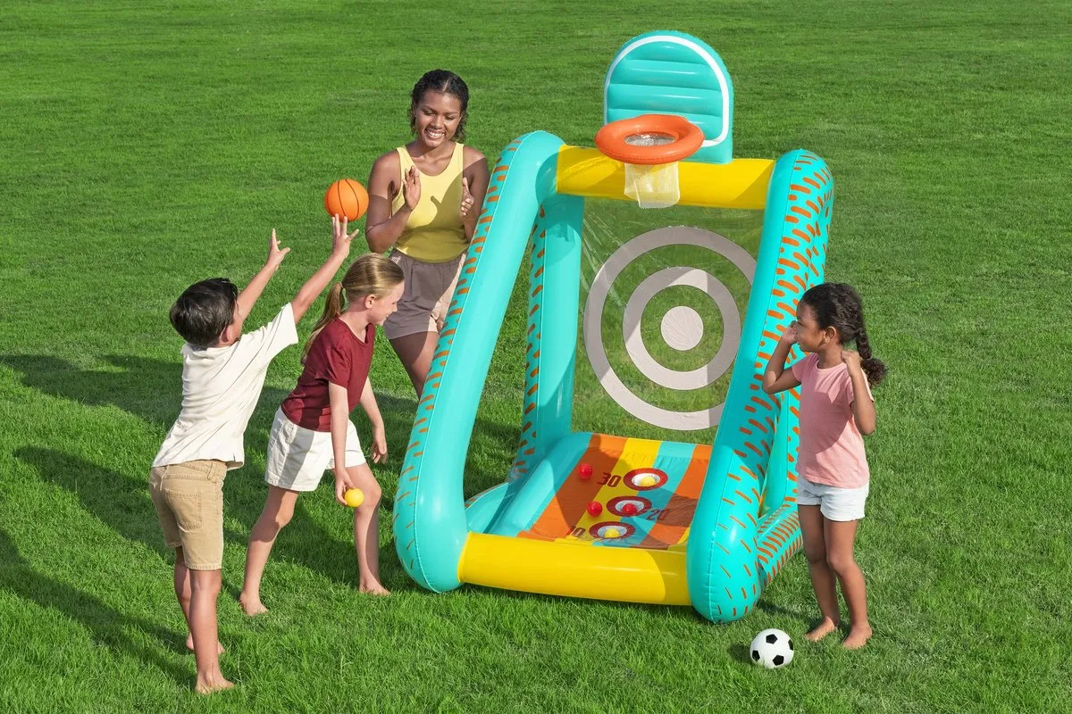 Bestway Perfect Aim 3-in-1 Yard Game - 127x109x178cm Multicolor - afbeelding 5 van 6