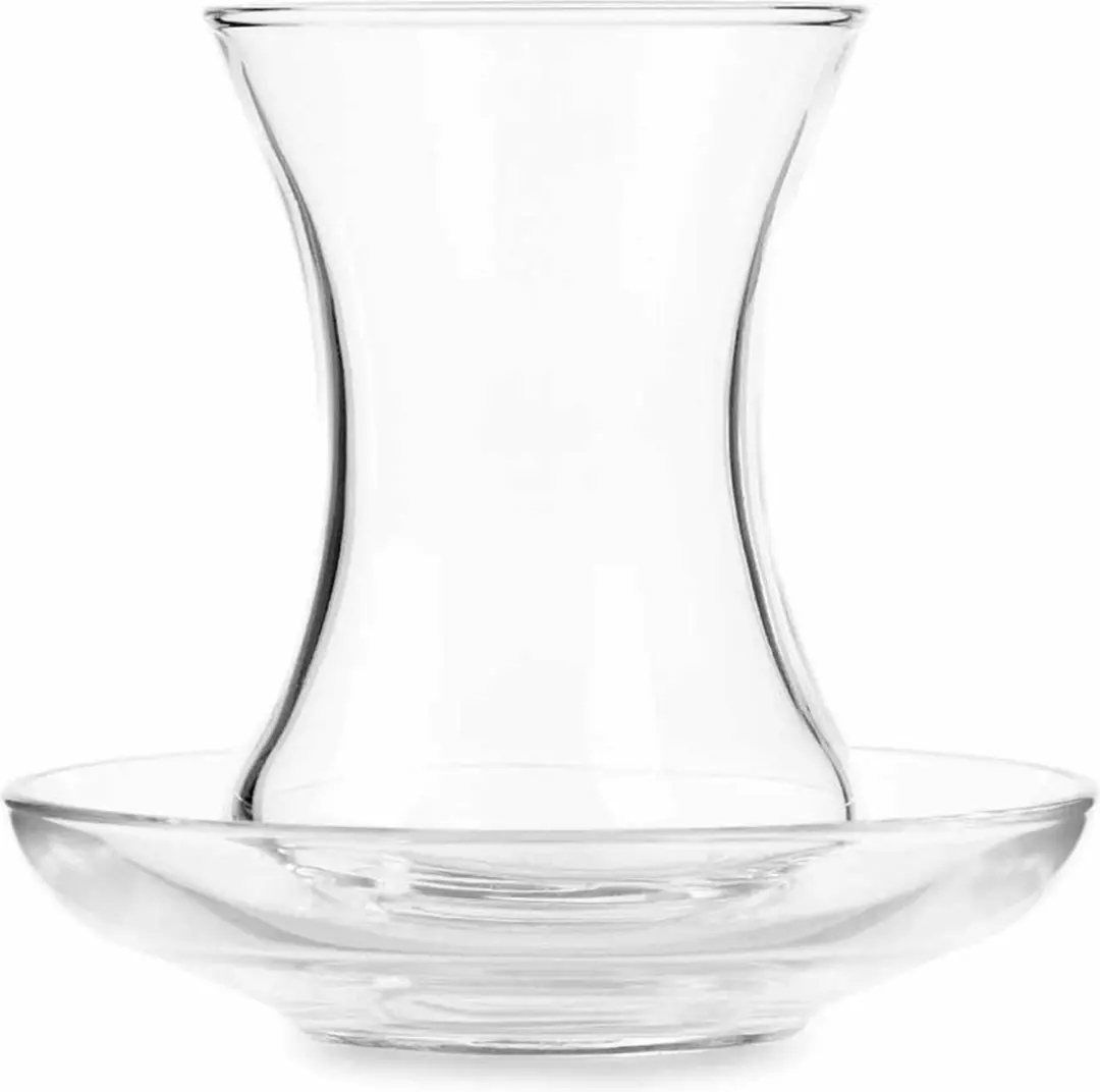 Pasabahce Theeglazen Marokko 130ml - 6-delig - Transparant