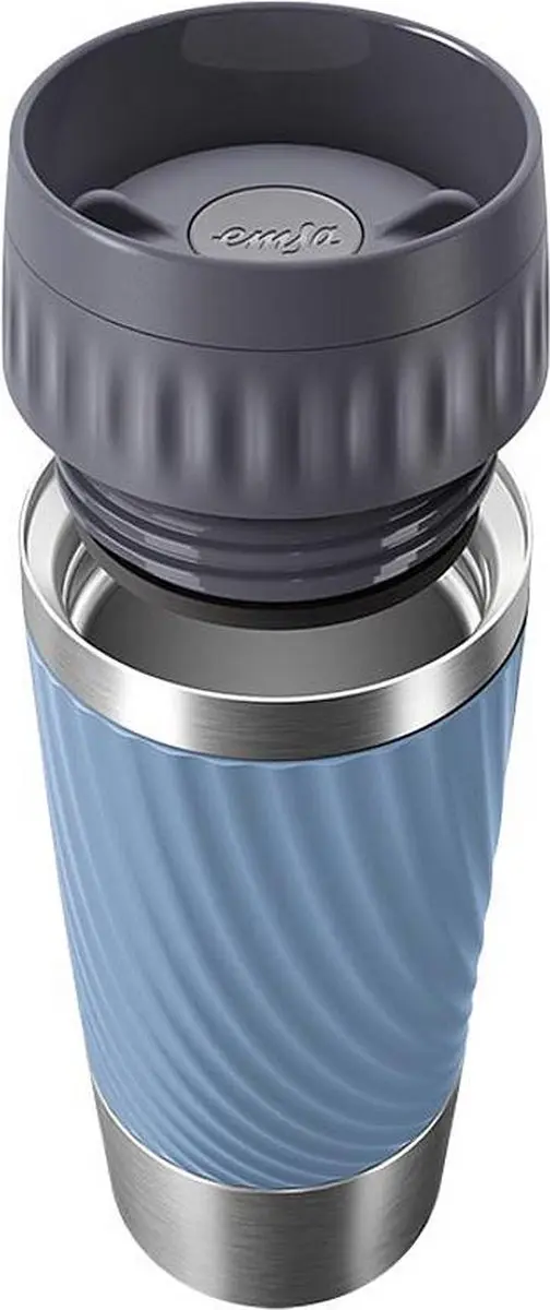 Emsa Travel Mug N2011800 Isoleerbeker - 360ml - Blauw - afbeelding 6 van 6