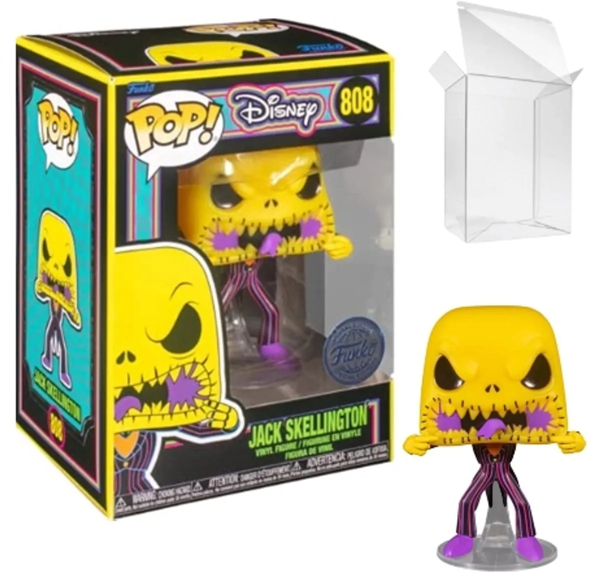 Funko Pop! Scary Face Jack Nightmare Before Christmas - 9cm