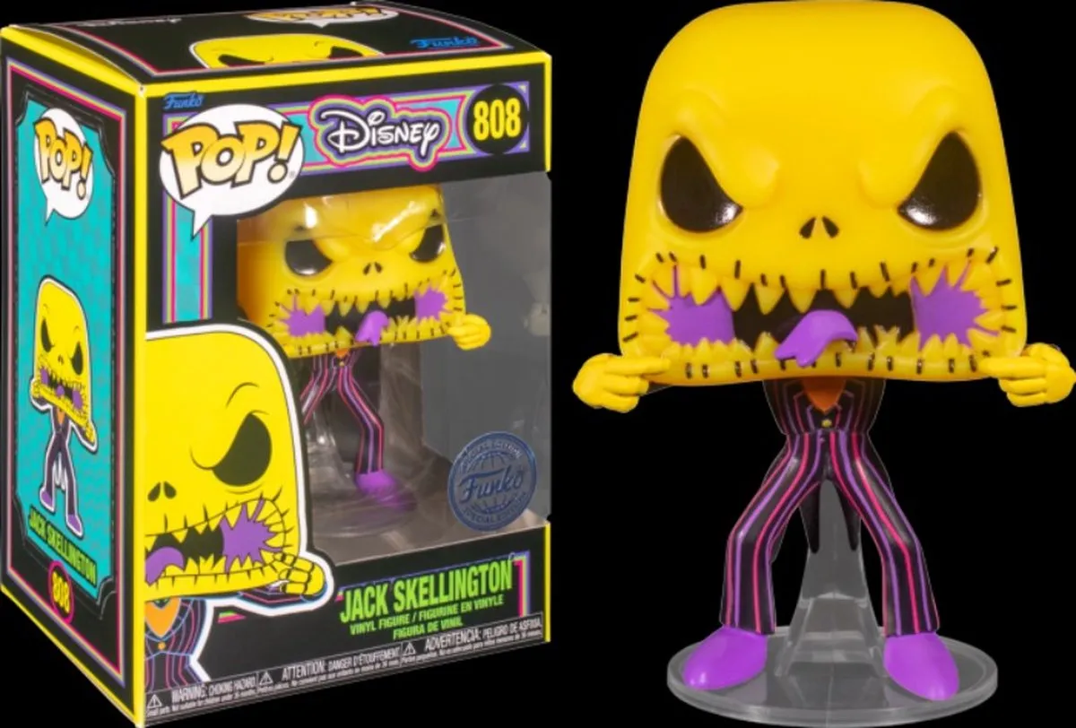 Funko Pop! Scary Face Jack Nightmare Before Christmas - 9cm