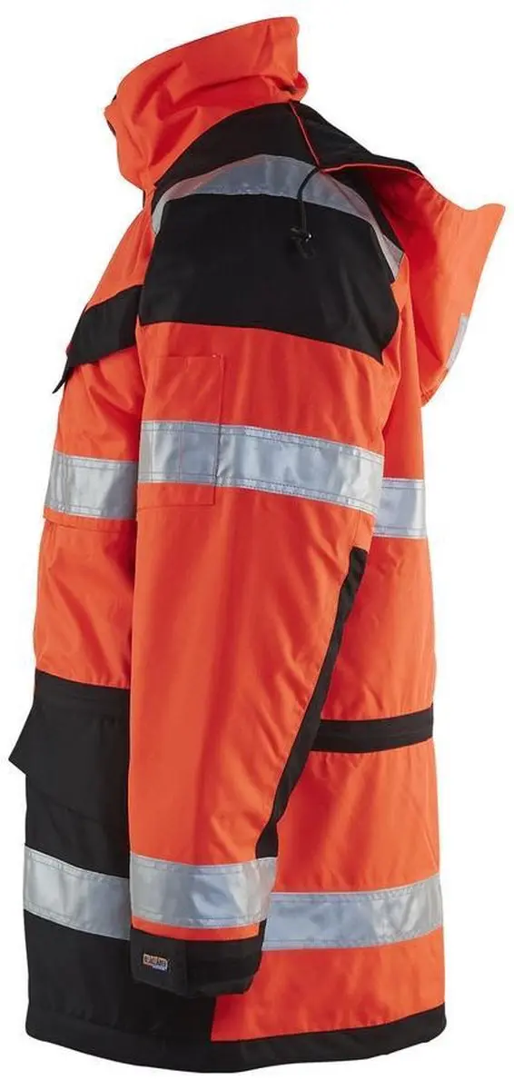 Blåkläder 4426-1997 Parka - High Vis Rood/Zwart M