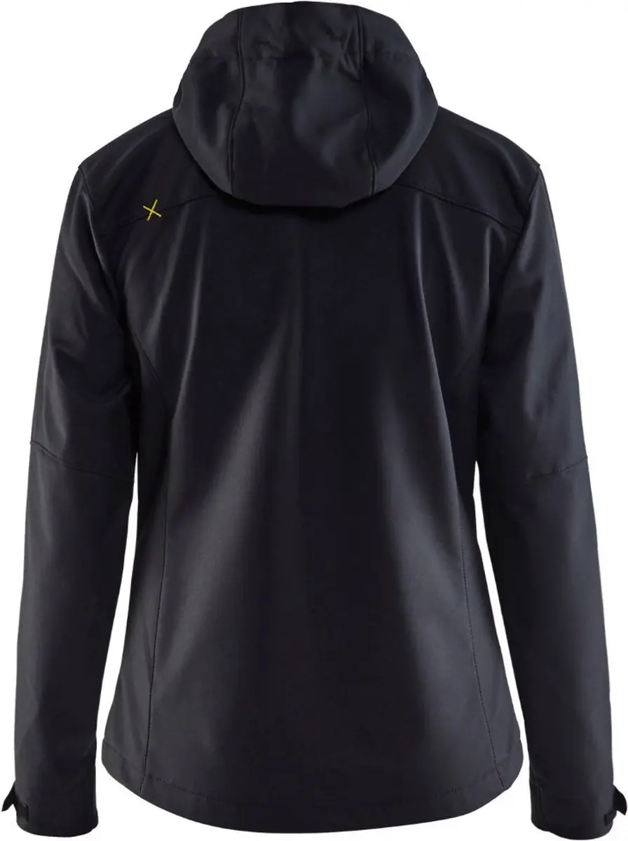 Blåkläder Dames Softshell Jack 4919-2517 - XS - Zwart/Geel