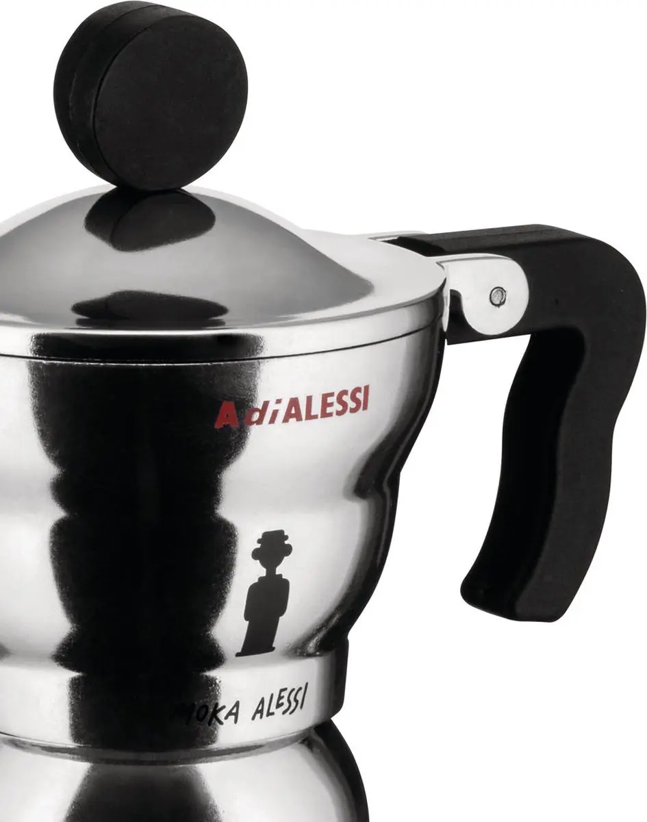 Alessi Percolator AAM33/1 - 1 Kop - Zilver