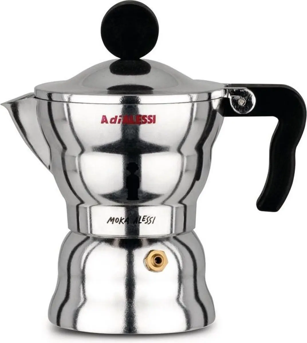 Alessi Percolator AAM33/1 - 1 Kop - Zilver