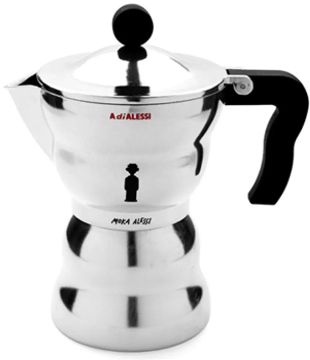 Alessi Percolator AAM33/1 - 1 Kop - Zilver - afbeelding 6 van 6