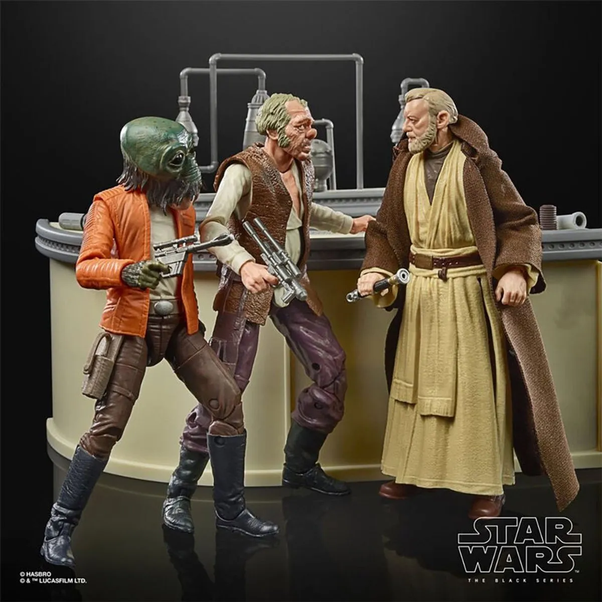 Star Wars The Black Series Cantina Showdown SDCC 2021 Exclusief - 6 inch Multikleur - afbeelding 6 van 6