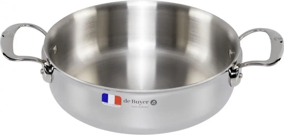 DeBuyer Affinity Braadpan 24cm - 3L - Zwart