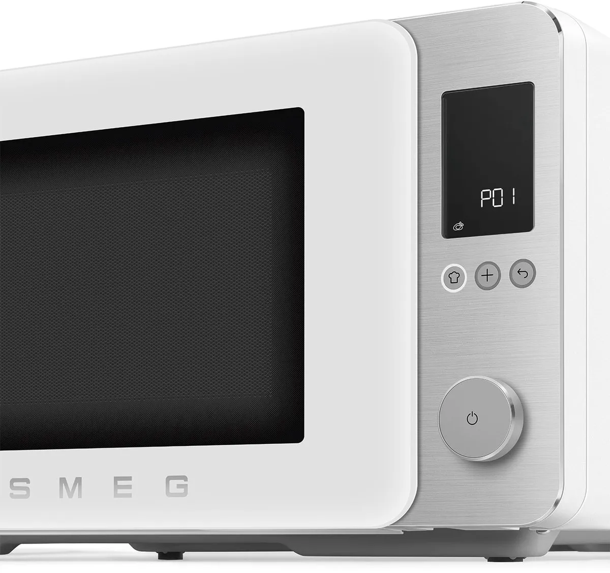 Smeg MOC02WHMEU Combi-magnetron met grill 2100W - 27L - Mat Wit