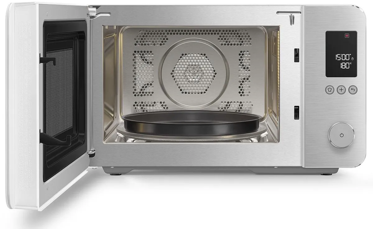 Smeg MOC02WHMEU Combi-magnetron met grill 2100W - 27L - Mat Wit - afbeelding 6 van 6