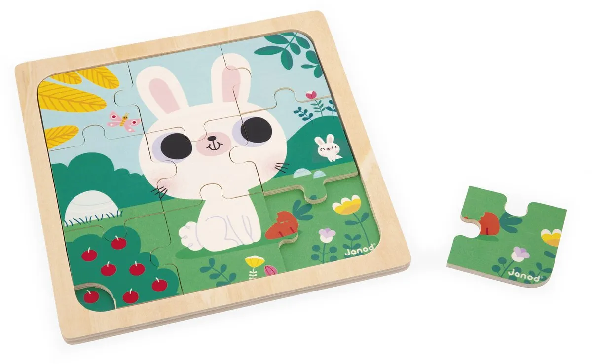 Janod Houten Konijn Legpuzzel 1000 Stuks