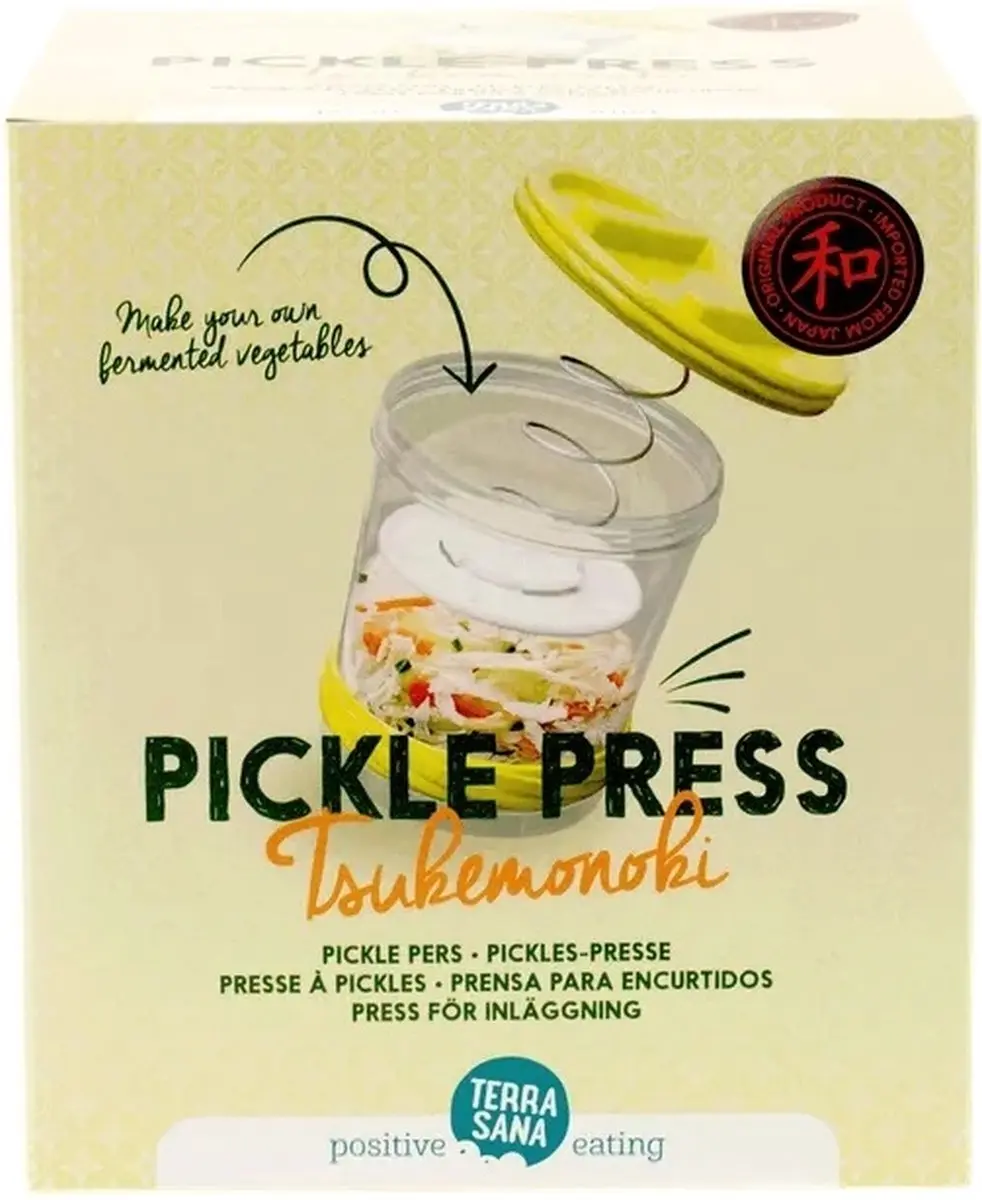 Terrasana Tsukemonoki Pickle Pers - Geel/Transparant