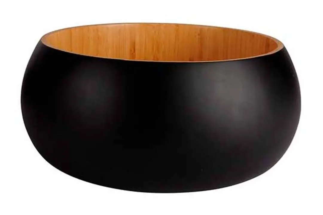 Cosy&Trendy Saladekom Bamboe Zwart/Bruin