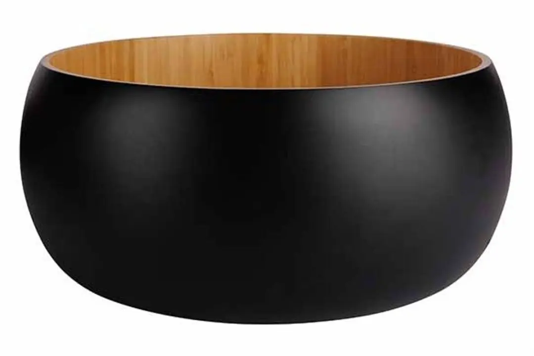 Black&wood Saladekom D30,5xh12cm Bamboe